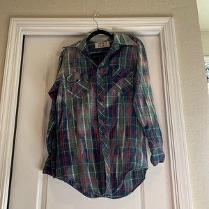 Super cute multicolor flannel